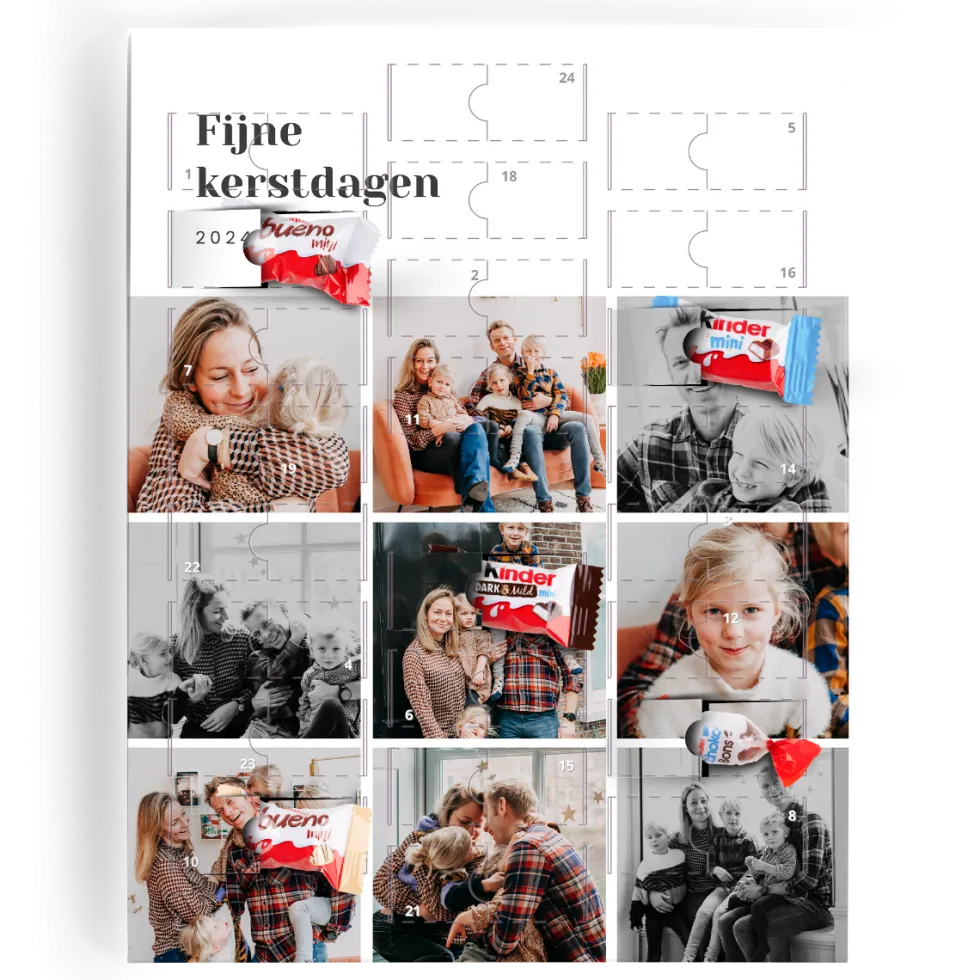 Adventskalender Kinder chocolade
