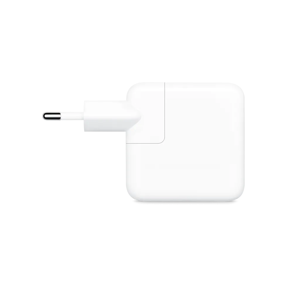 Apple lichtnetadapter van 35W met twee USB-C poorten