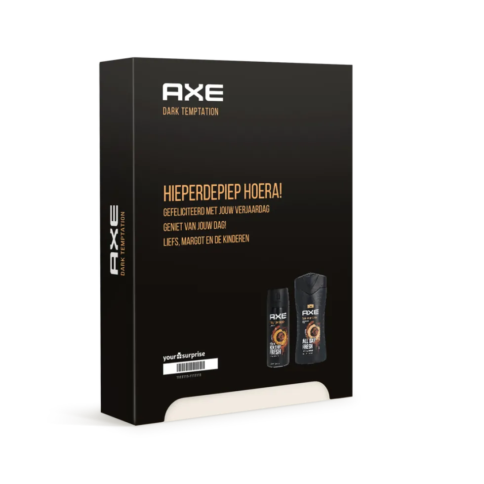 Axe set gift box - Dark Temptation
