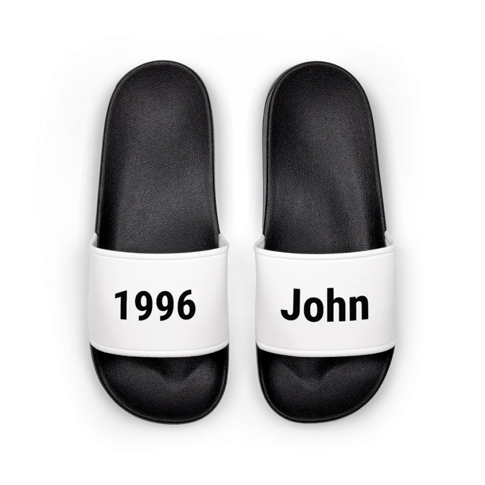 Badslippers personaliseren