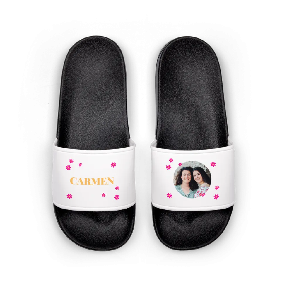 Badslippers personaliseren
