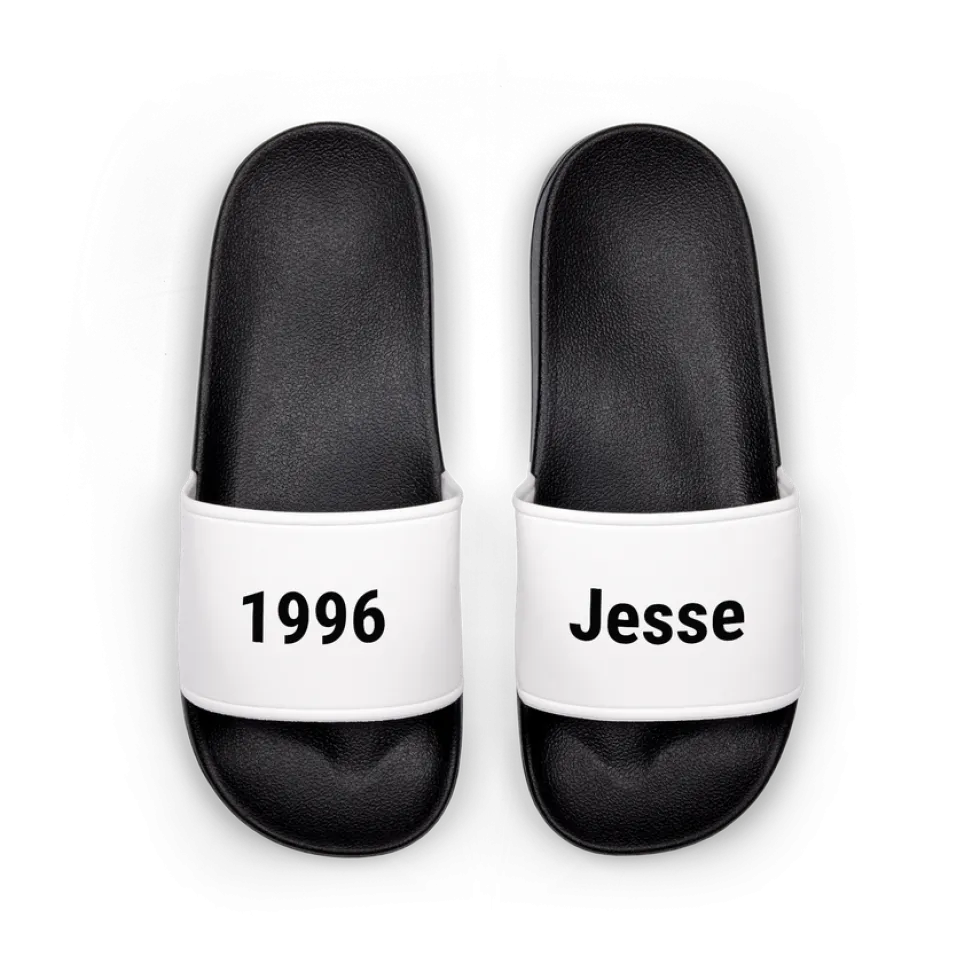 Badslippers personaliseren