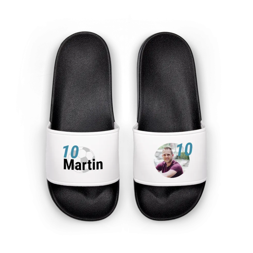 Badslippers personaliseren