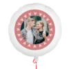 Ballon met foto en tekst