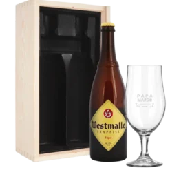 Bierpakket met glas - Westmalle Tripel