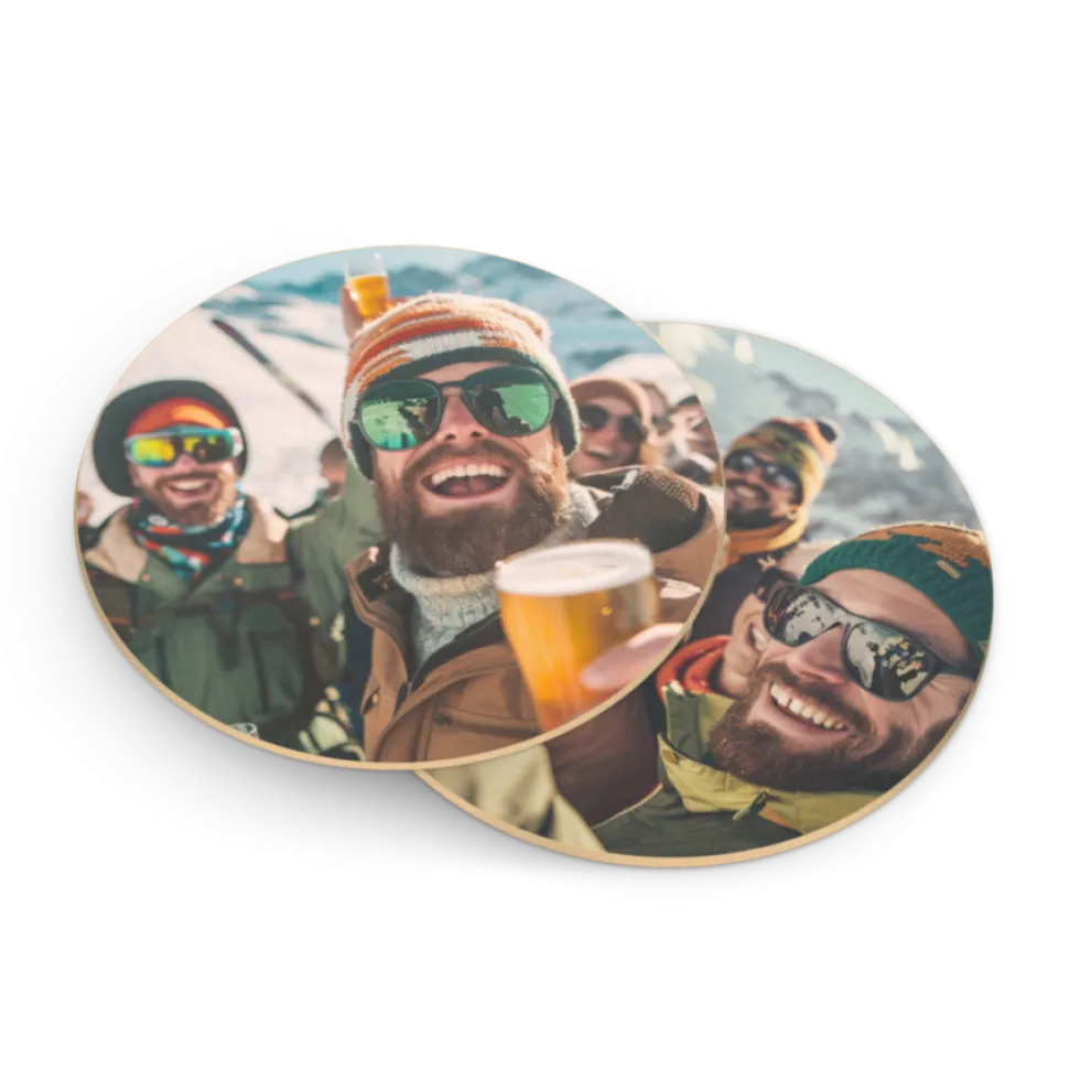 Bierviltjes rond - 6 stuks