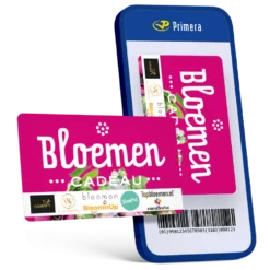 Bloemen cadeau digitale code