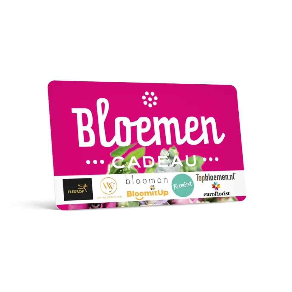 Bloemen cadeau digitale code