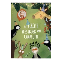 Boek Het grote feestboek personaliseren