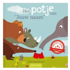 Boek "Het potje van .." met naam
