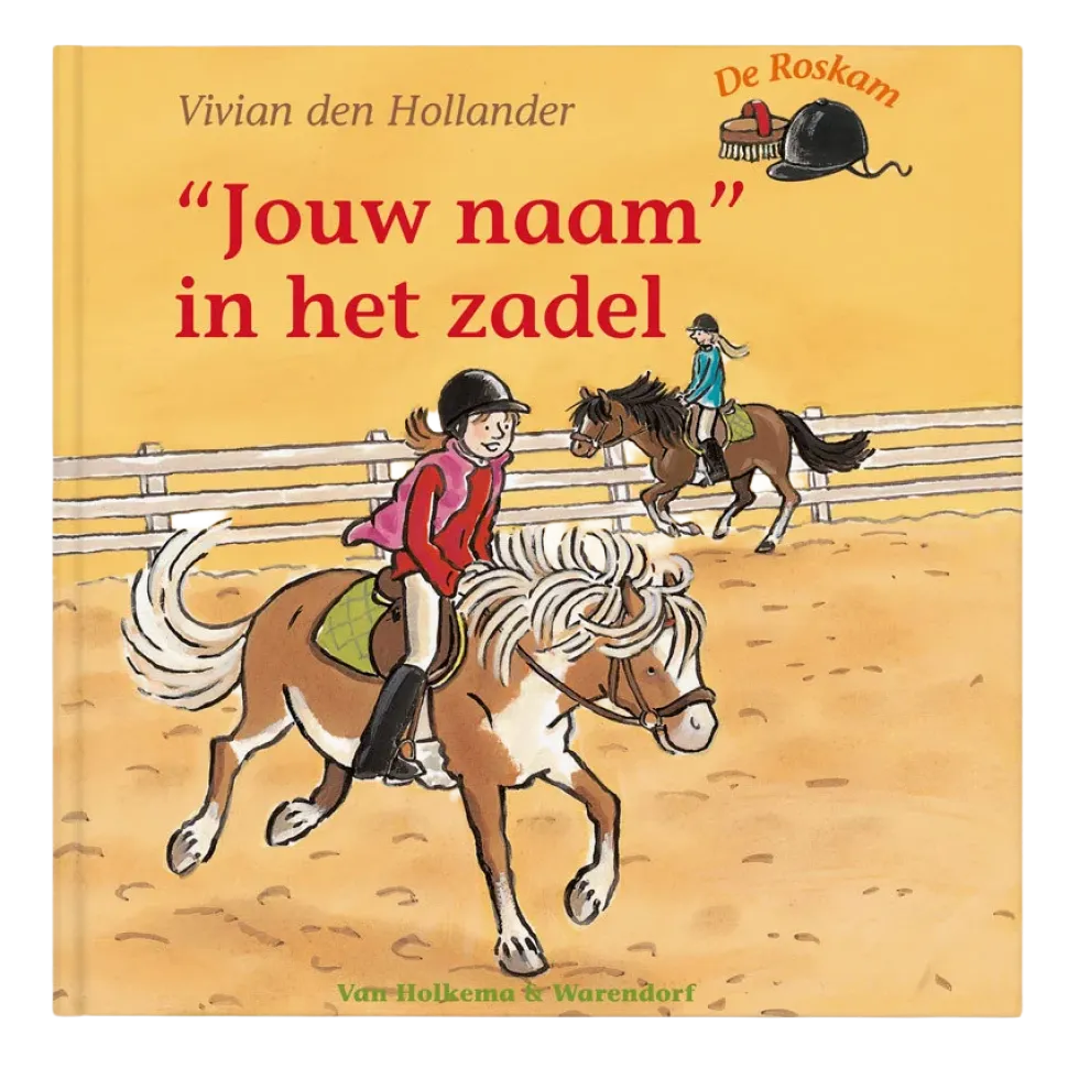 Boek "In het zadel" personaliseren