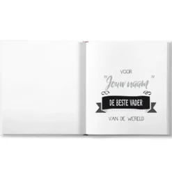 Boek met naam - De beste vader van de wereld