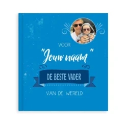 Boek met naam - De beste vader van de wereld