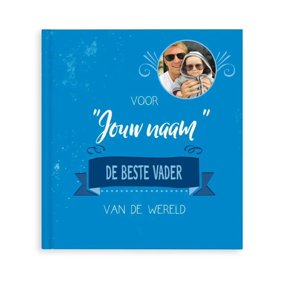 Boek met naam - De beste vader van de wereld