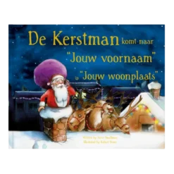 Boek met naam - De kerstman komt