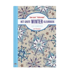 Boek met naam - Het grote winter kleurboek voor volwassenen