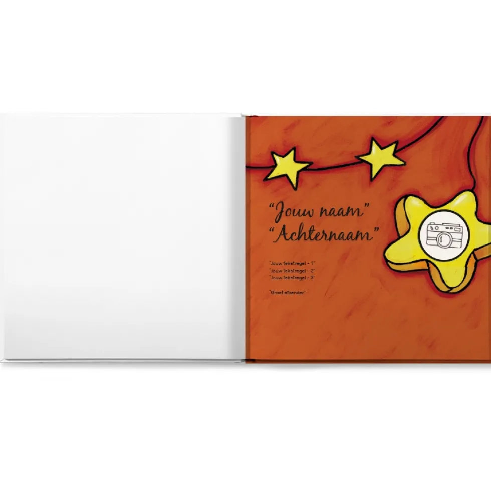 Boek met naam - Kerstmanboek