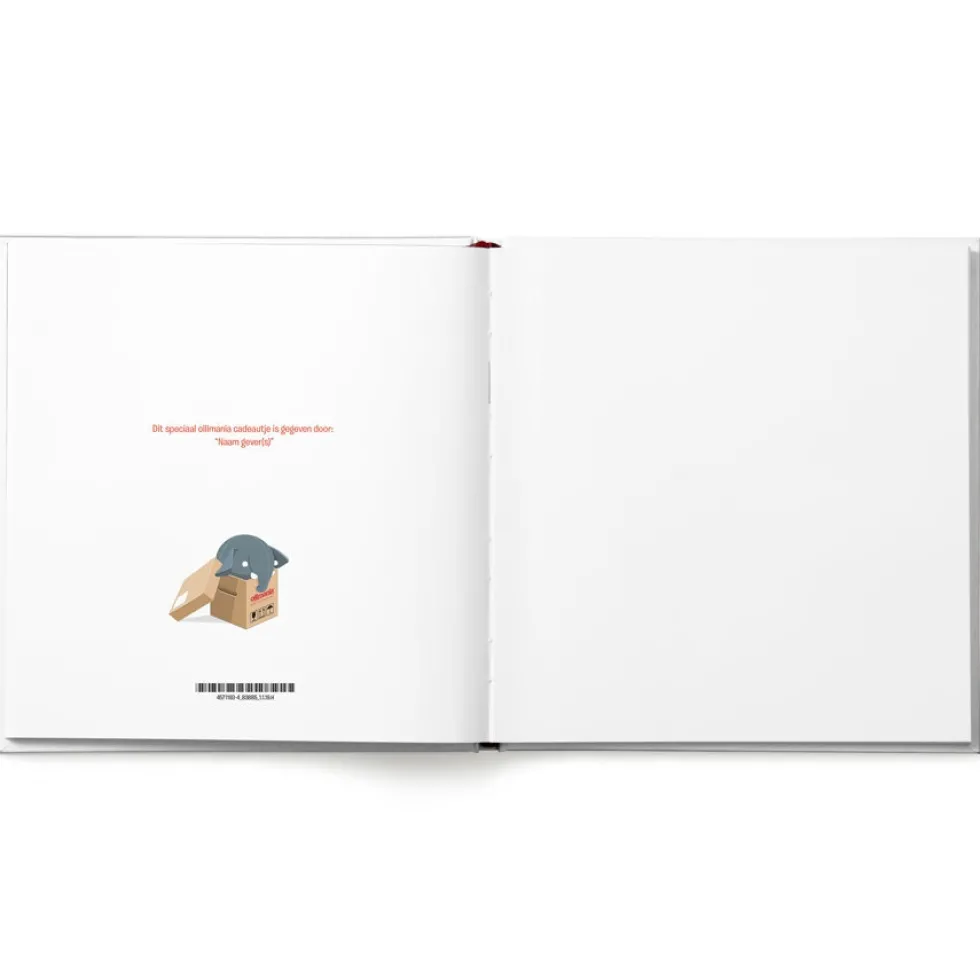 Boek met naam - Ollimania - Hallo Olli