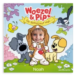 Boek met naam - Woezel en Pip boek - Op avontuur met