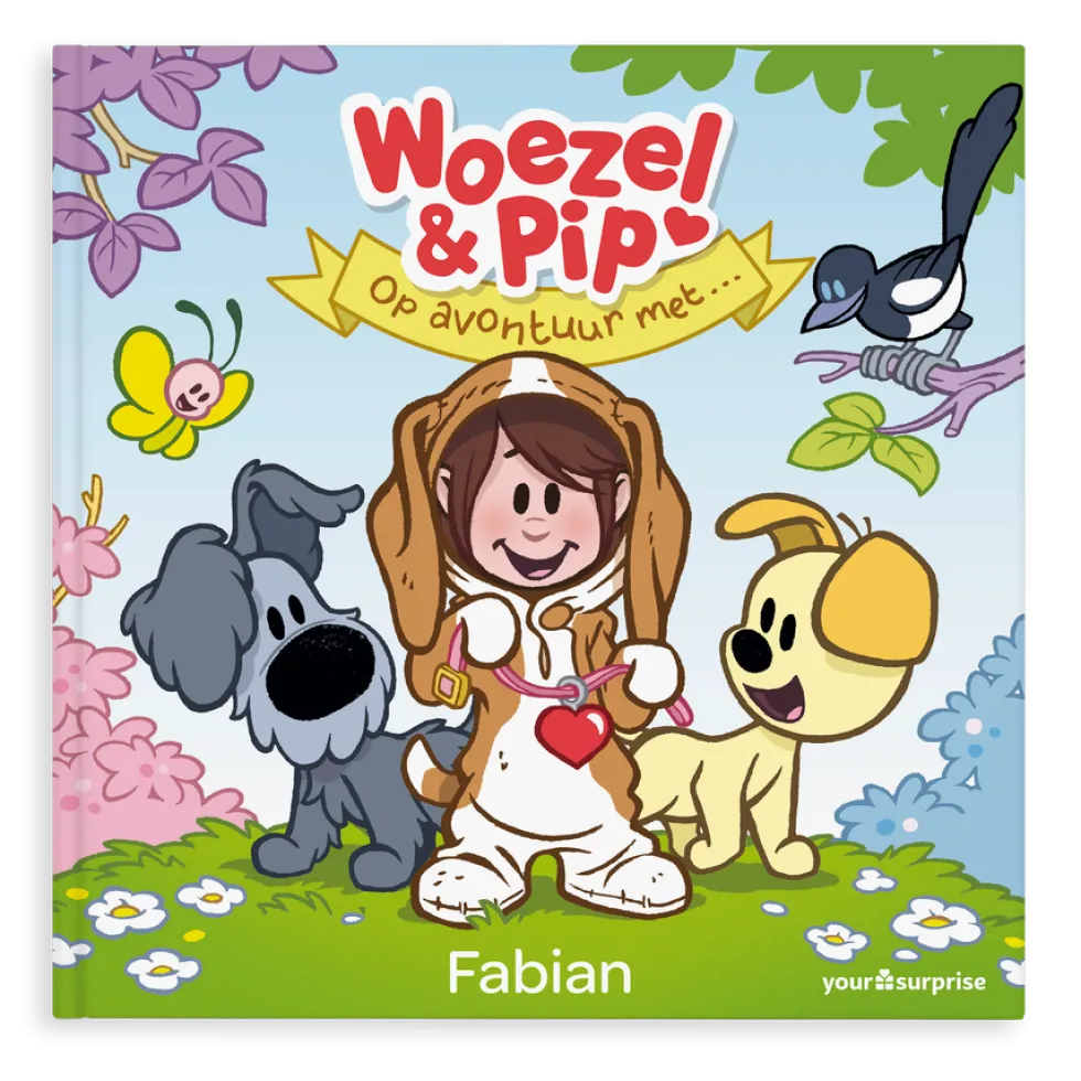 Boek met naam - Woezel en Pip boek - Op avontuur met
