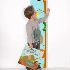 Boek met naam XXL - Als ik groot ben - Incl. groeiposter