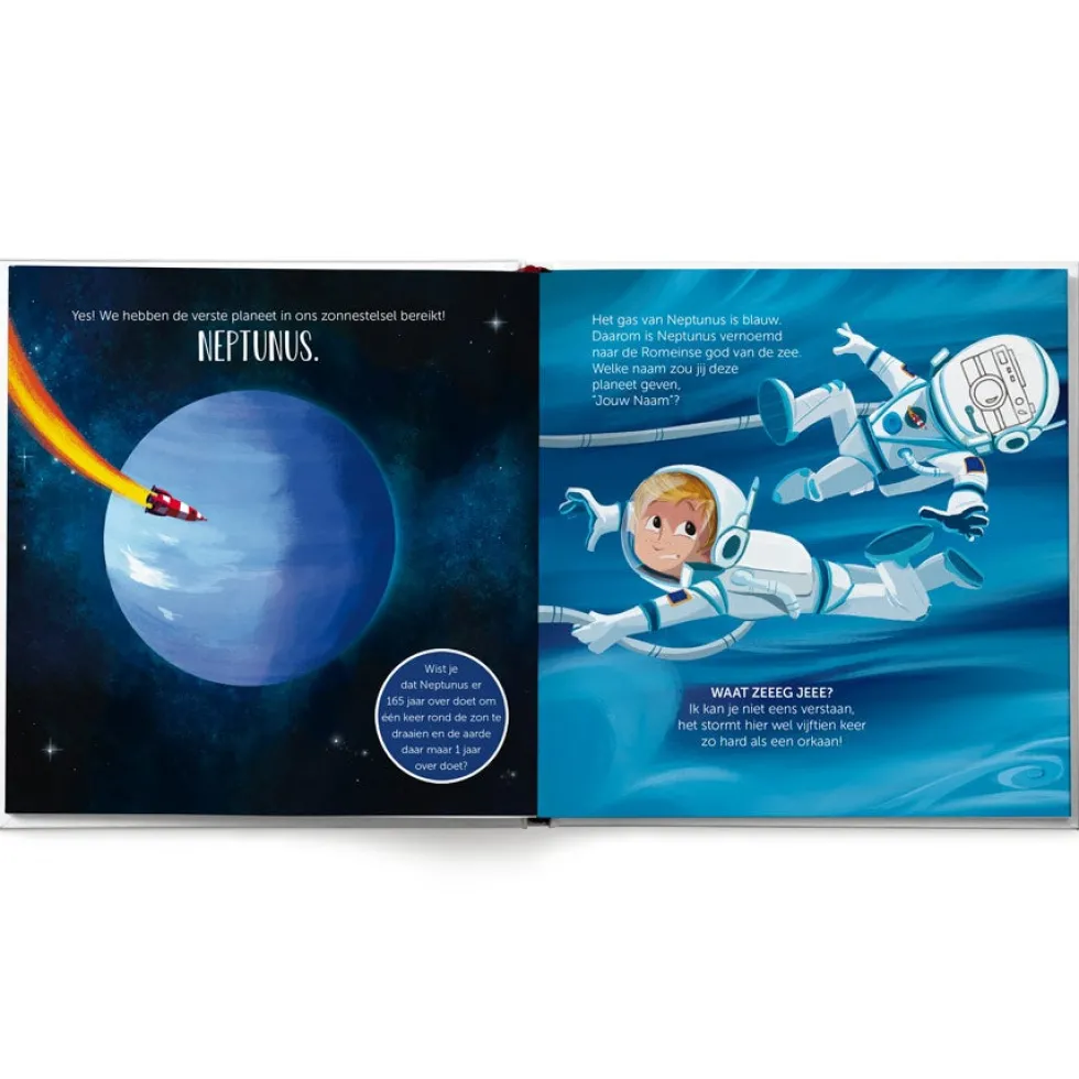 Boek met naam XXL - De kleine astronaut