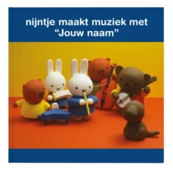 Boek "nijntje maakt muziek" personaliseren