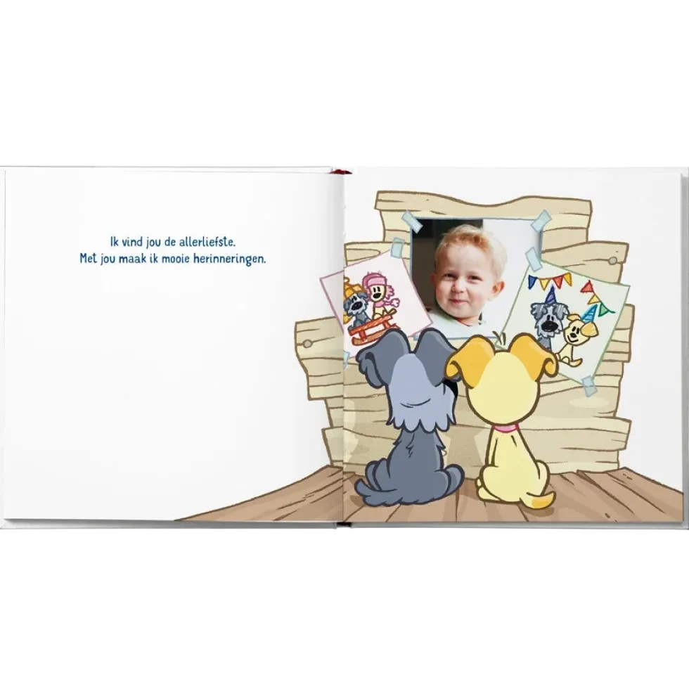 Boek "Woezel & Pip - Jij bent de allerliefste" met naam