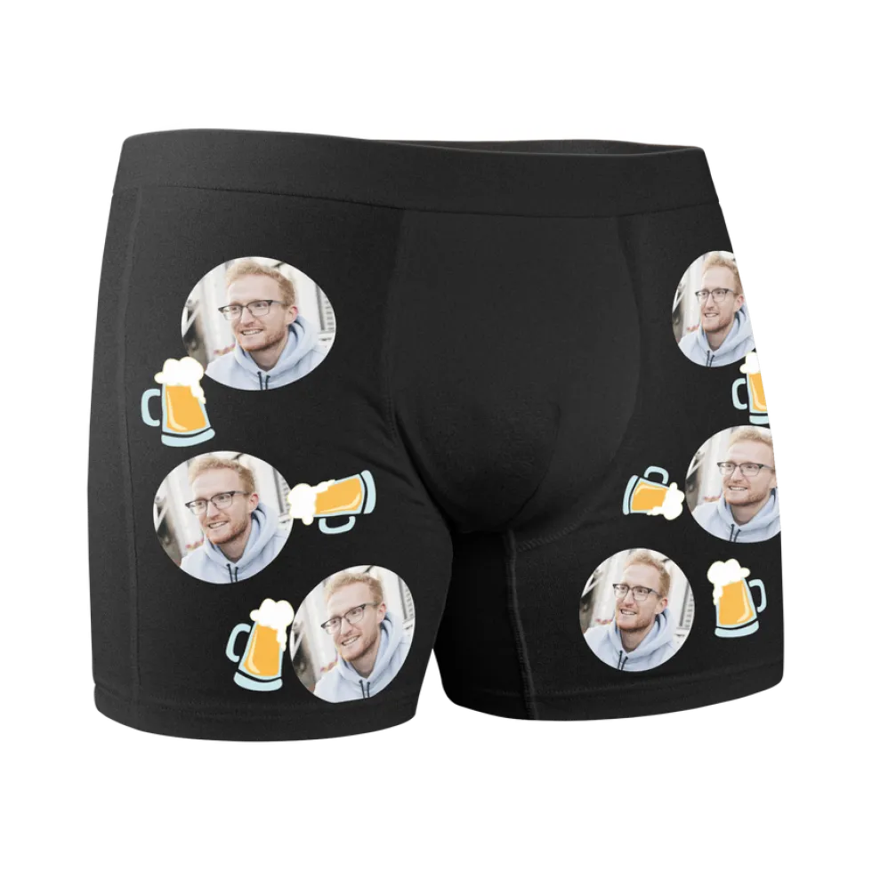 Boxershort met foto