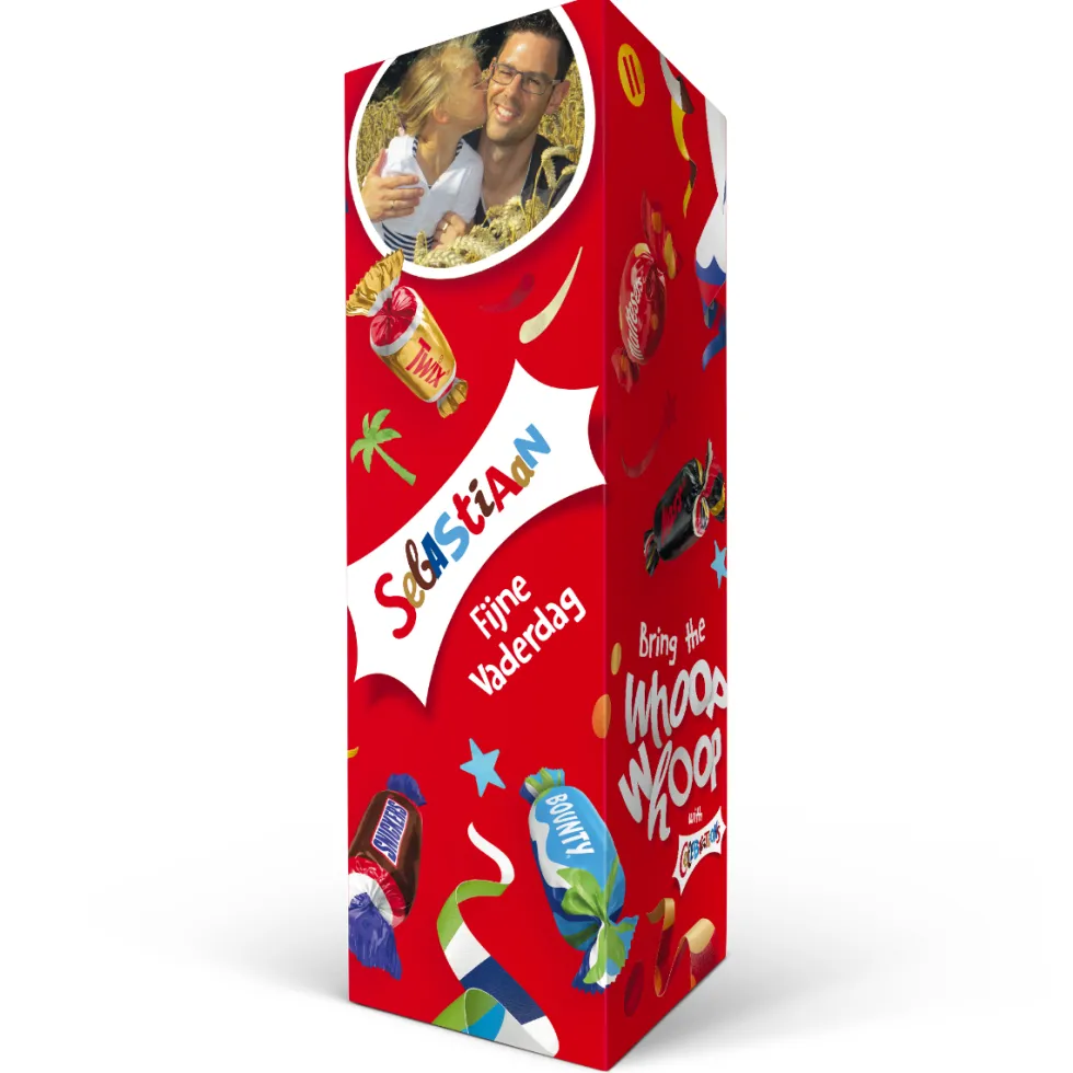 Celebrations chocolade met naam giftbox