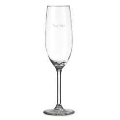 Champagneglas graveren