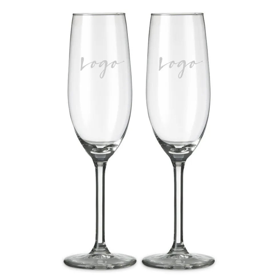 Champagneglas graveren
