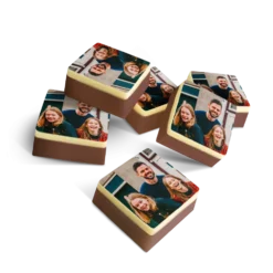 Chocolade bonbons met foto