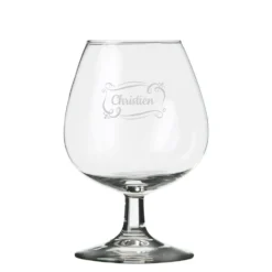 Cognac glas graveren