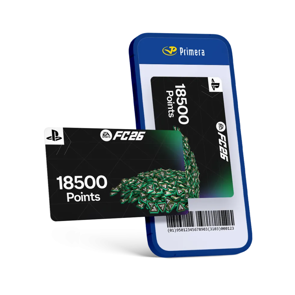 18500 EA FC punten voor Playstation code
