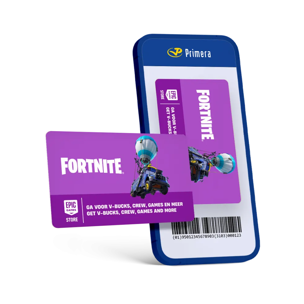 Fortnite Cadeaubon - 4500 V-Bucks