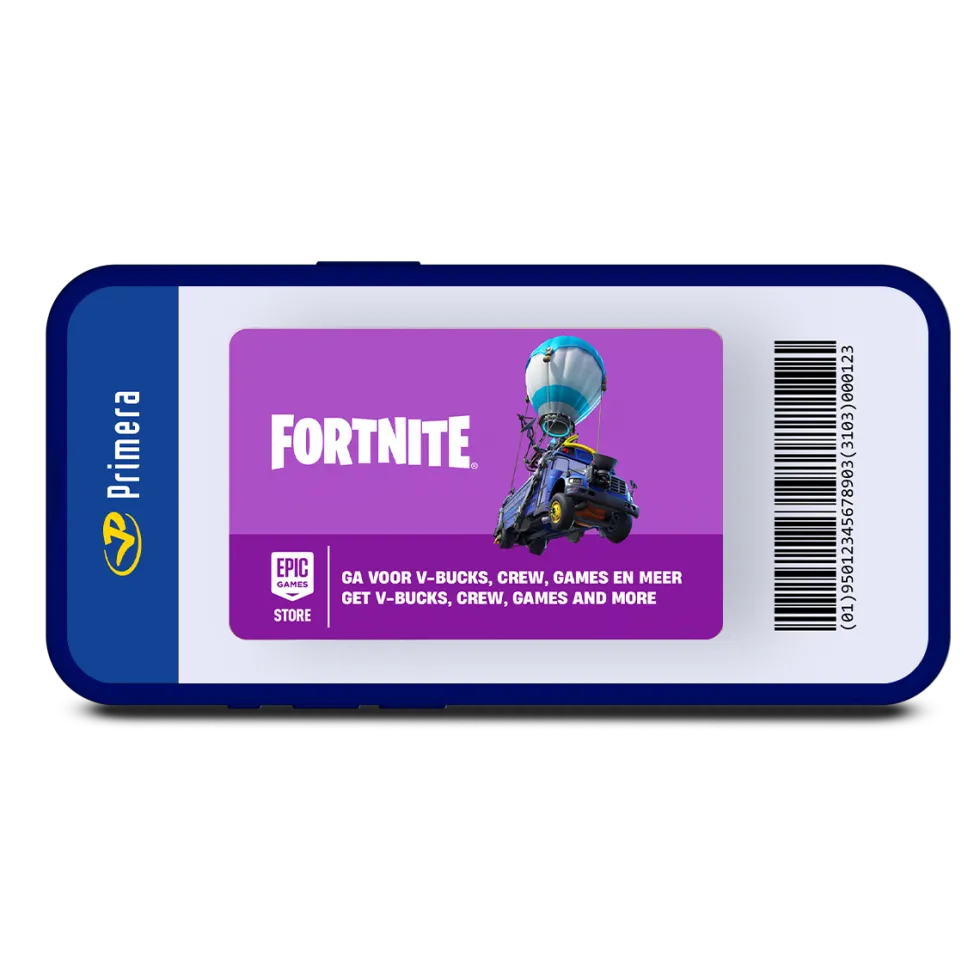 Fortnite Cadeaubon - 4500 V-Bucks