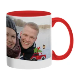 Gekleurde mok bedrukken