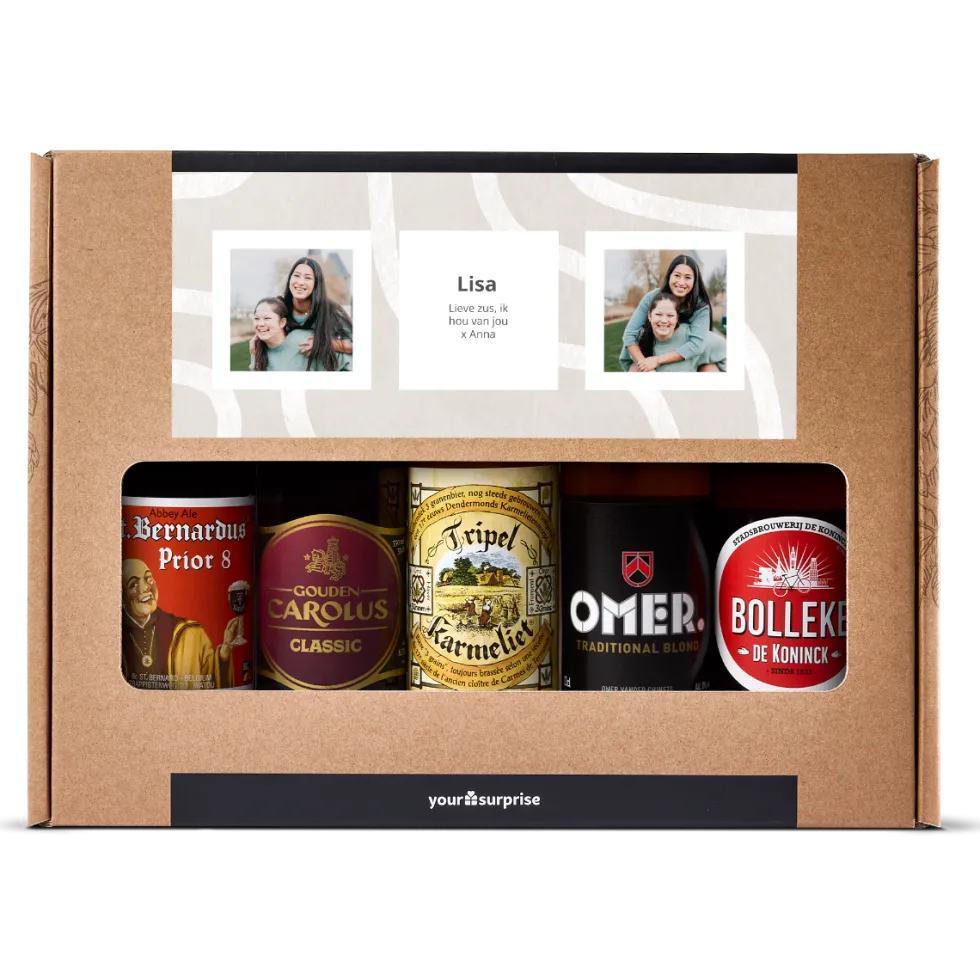Gepersonaliseerd bierpakket - Belgisch