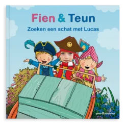 Gepersonaliseerd kinderboek - Fien & Teun 'Zoeken een schat'
