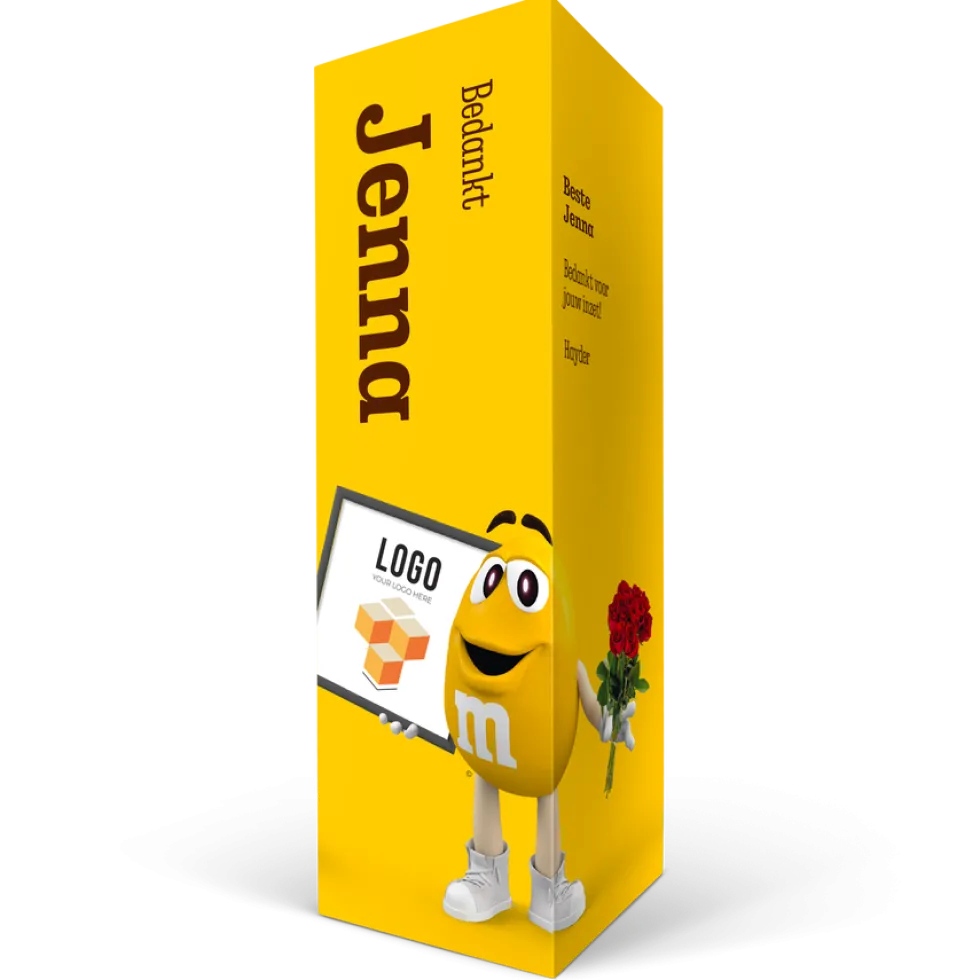 Gepersonaliseerd M&M's cadeaupakket