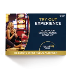 €50,- Holland Casino Try Out Experience