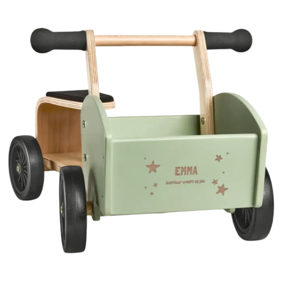 Houten bakfiets