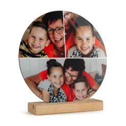 Houten fototegel personaliseren