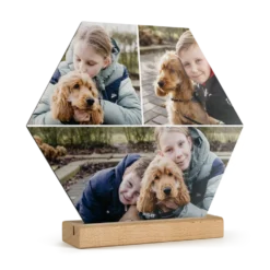Houten fototegel personaliseren