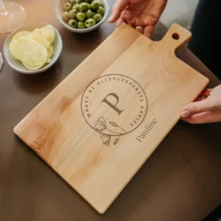 Houten snijplank - Beuken - Rechthoekig - Liggend (M)