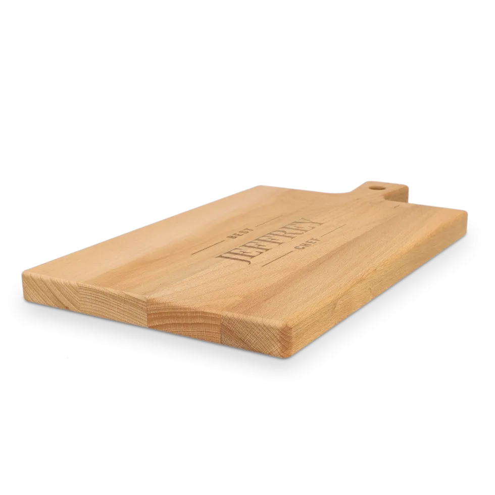Houten snijplank - Beuken - Rechthoekig - Liggend (M)