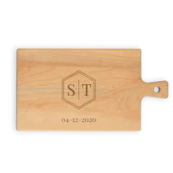 Houten snijplank - Beuken - Rechthoekig - Liggend (M)