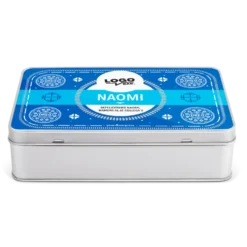 Koekblik gevuld met Oreo