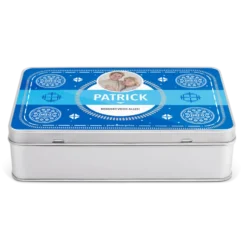 Koekblik gevuld met Oreo